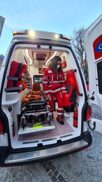 Croce Rossa Ambulanza Inaugurazione 2 - La Voce delle Valli