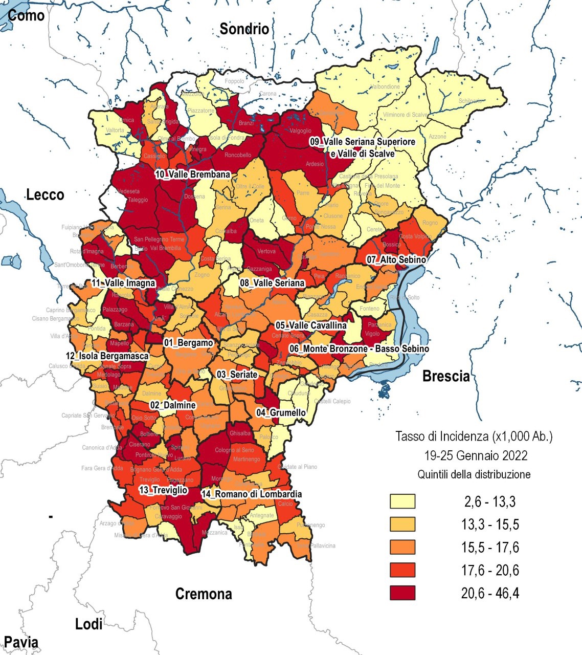 mappa 26 gennaio - La Voce delle Valli