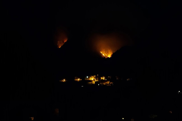 incendio poscante 2 - La Voce delle Valli