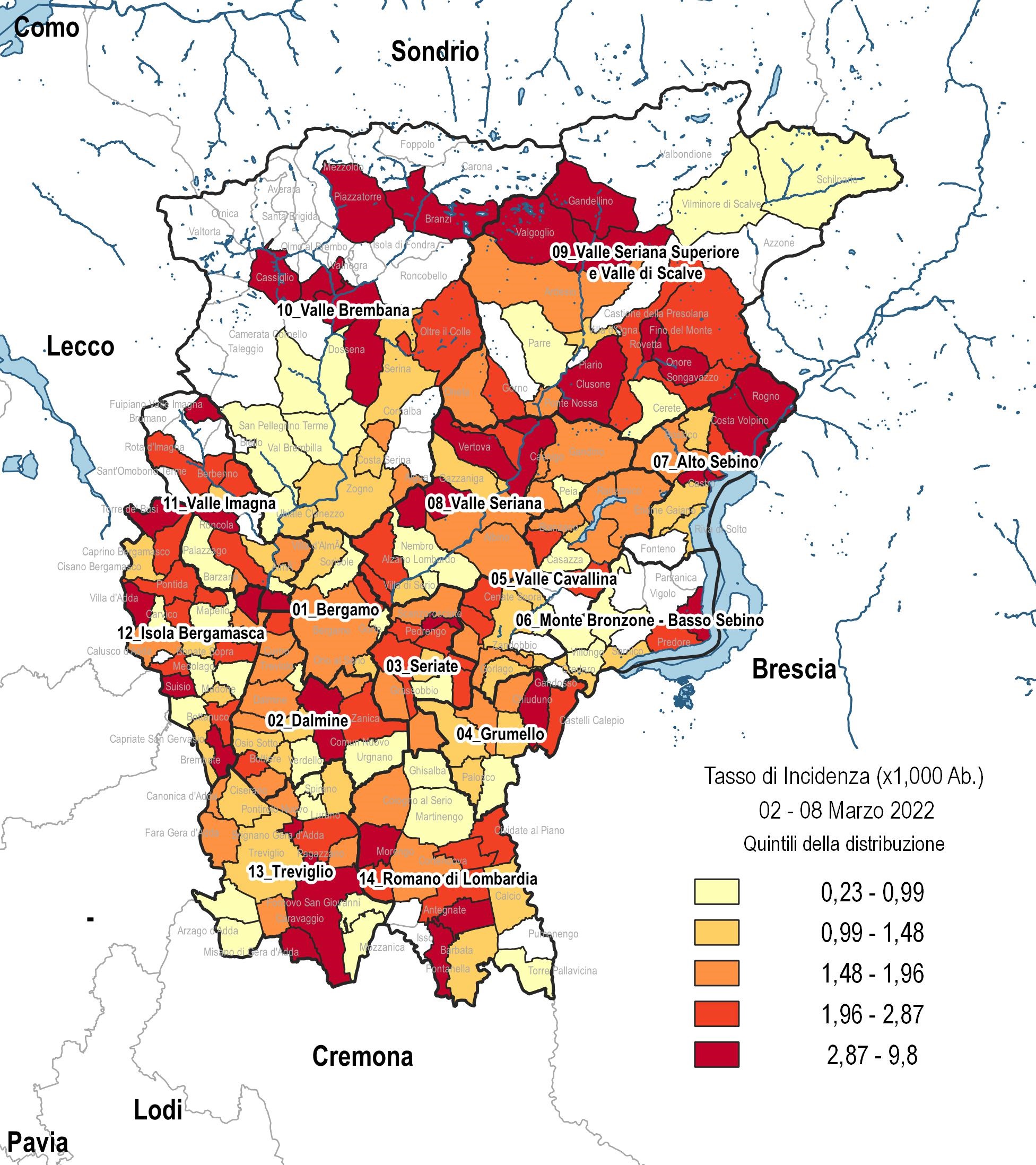 mappa 8 marzo - La Voce delle Valli