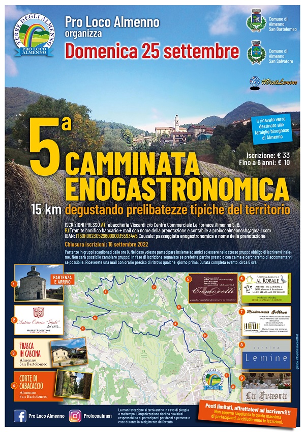 A3 5camminataGastronomica 2022 5 - La Voce delle Valli