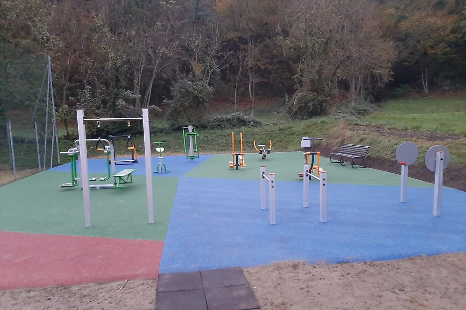 palestra outdoor percorso vita 2 - La Voce delle Valli