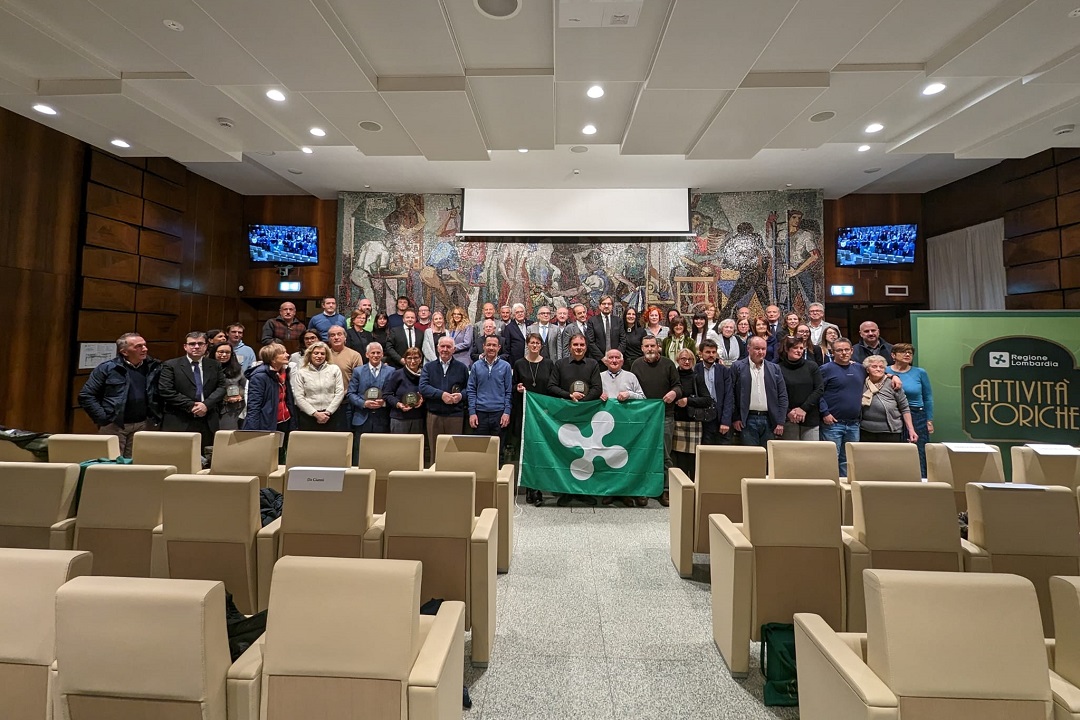 Imprese storiche Bergamo premiazione con Guidesi e Magoni - La Voce delle Valli