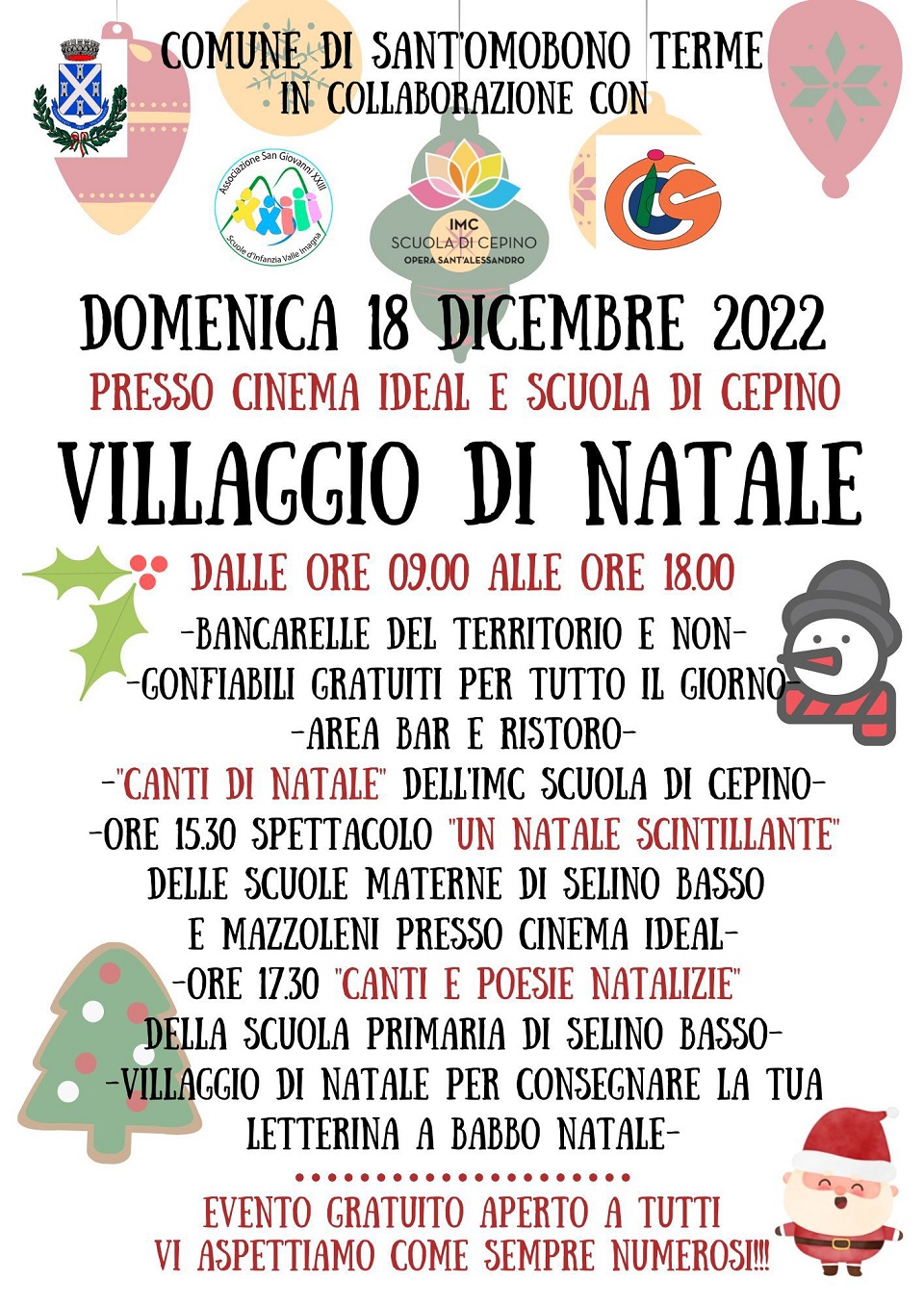 villaggio natale s.omobono - La Voce delle Valli