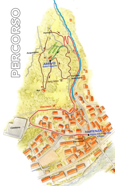 percorso beppi normanni - La Voce delle Valli