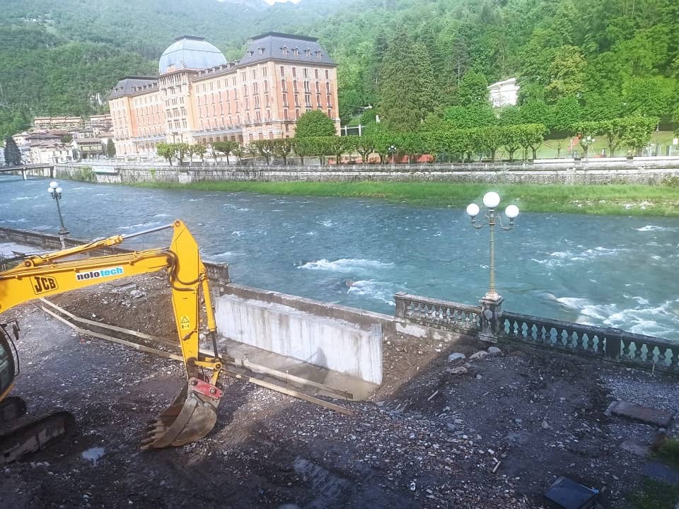 ponte pedonale san pellegrino lavori - La Voce delle Valli