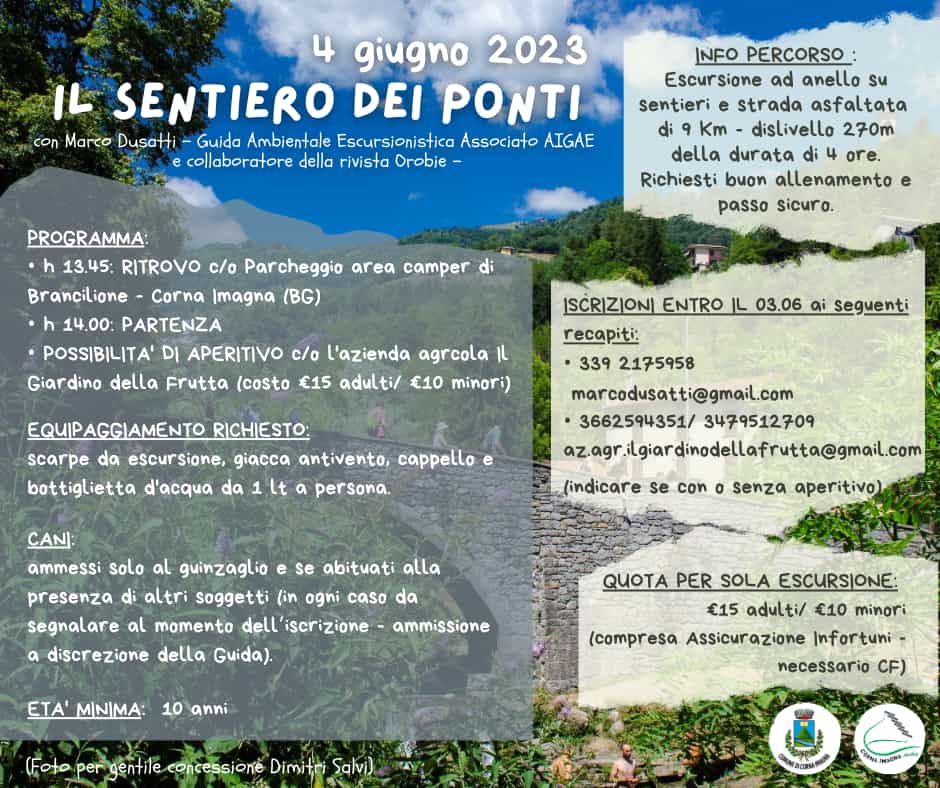 sentiero ponti locandina - La Voce delle Valli