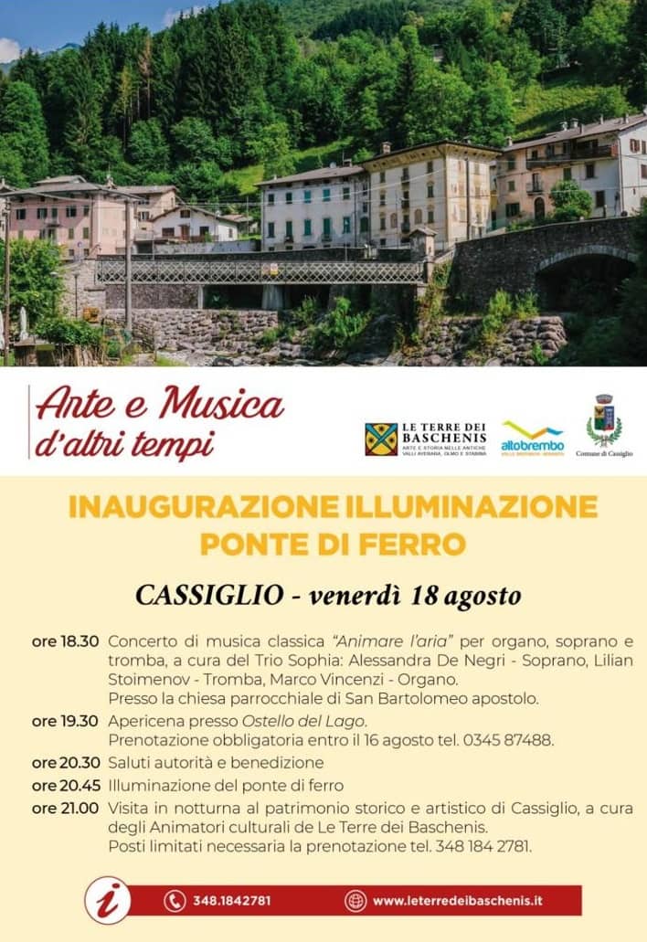 locandina ponte cassiglio - La Voce delle Valli