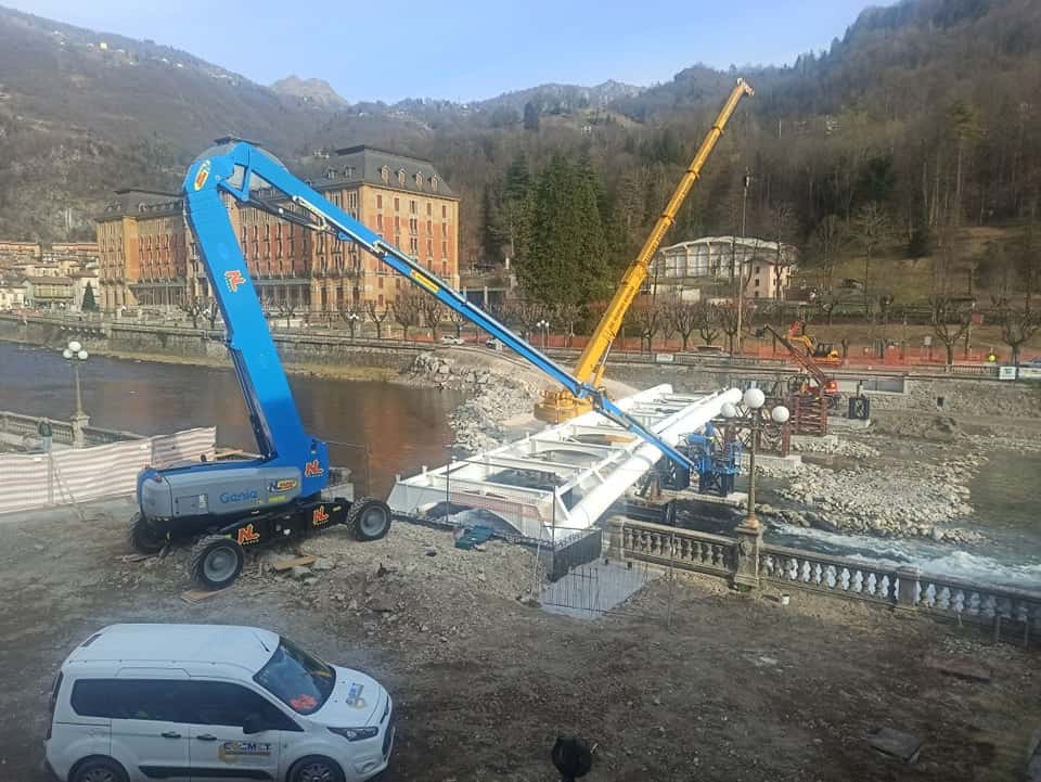 posa passerella san pellegrino 2 - La Voce delle Valli