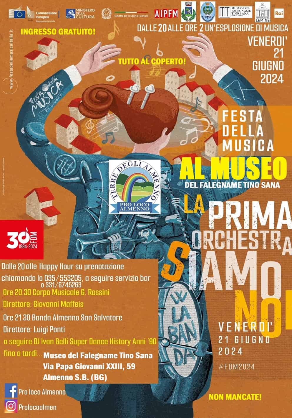 Festa della musica 2024 - La Voce delle Valli