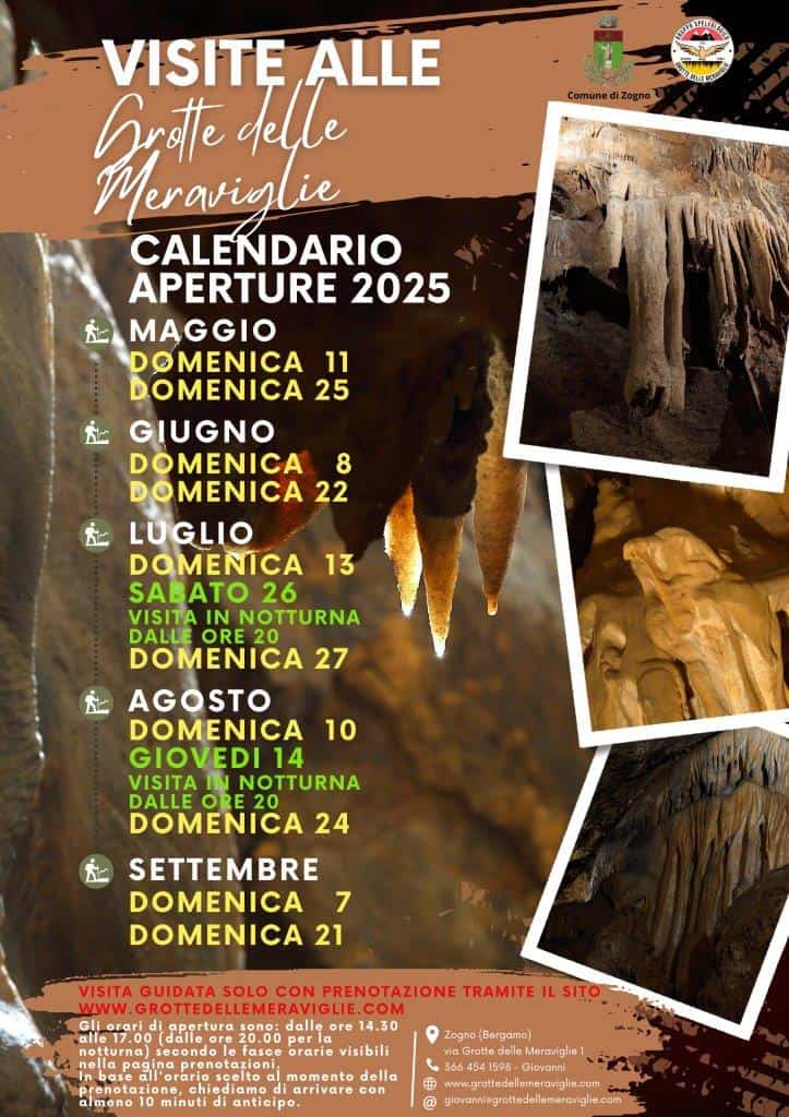 grotte meraviglie 2025 - La Voce delle Valli