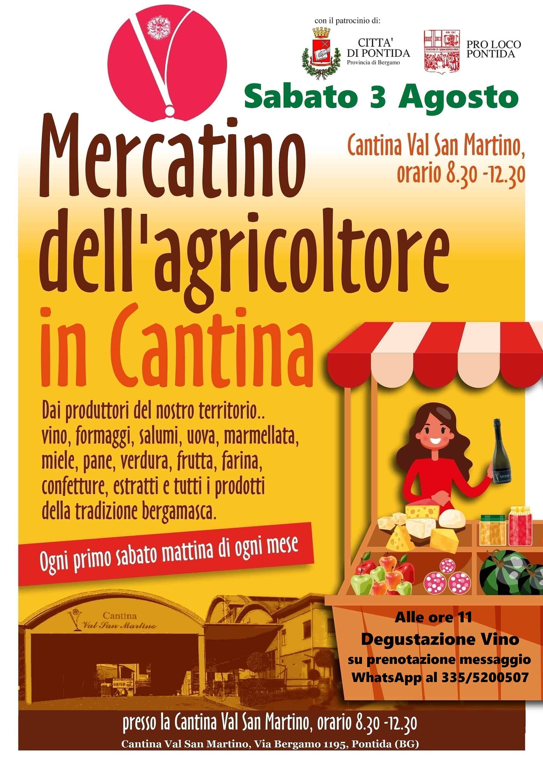 Mercatino dellagricoltore Cantina con degustazione scaled - La Voce delle Valli