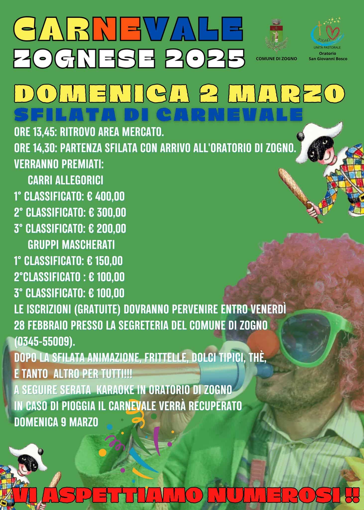 carnevale zognese - La Voce delle Valli