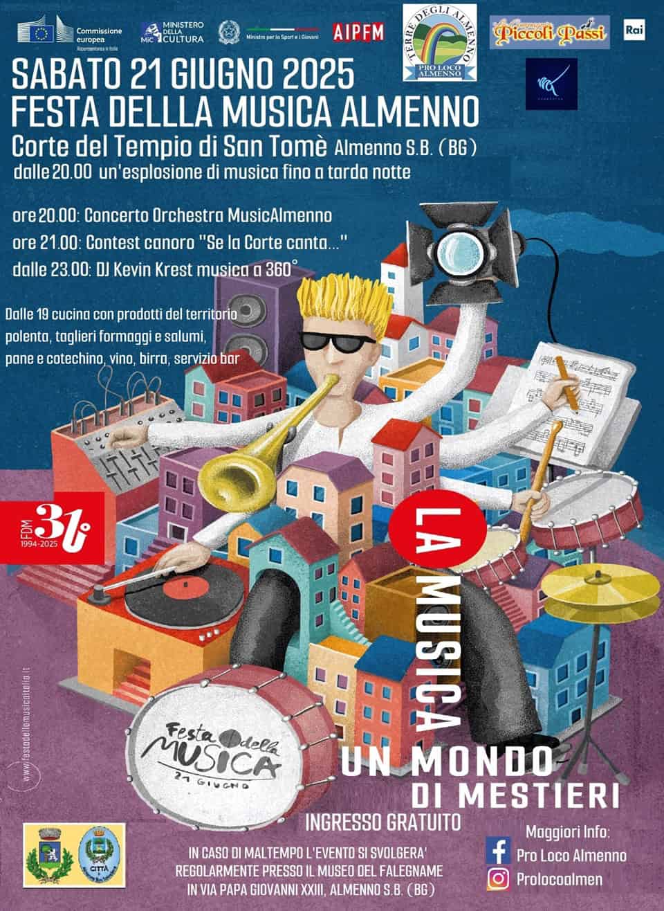 Festa della Musica 2025 - La Voce delle Valli