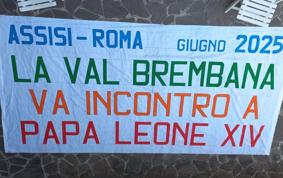 lo striscione - La Voce delle Valli