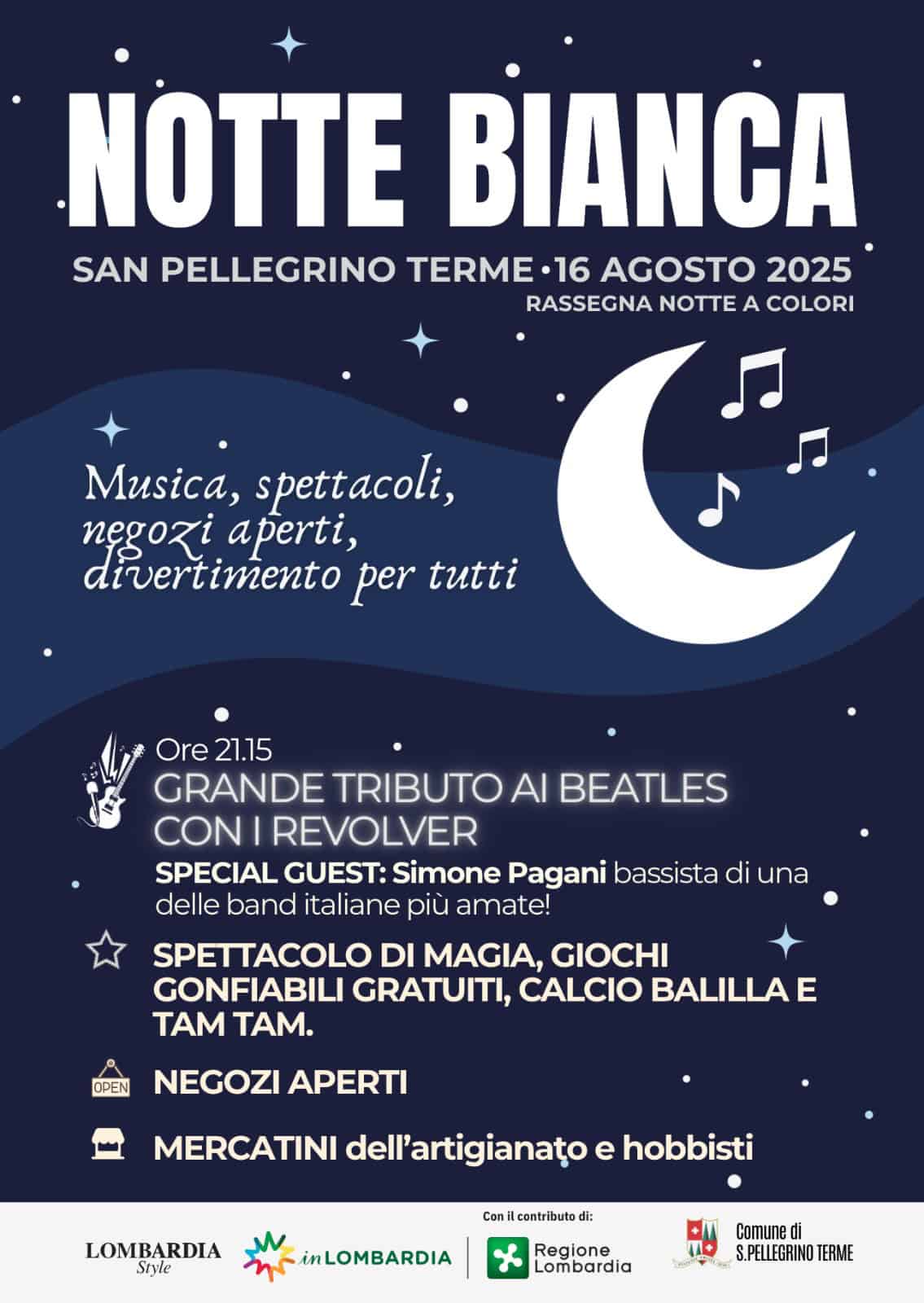 notte bianca - La Voce delle Valli