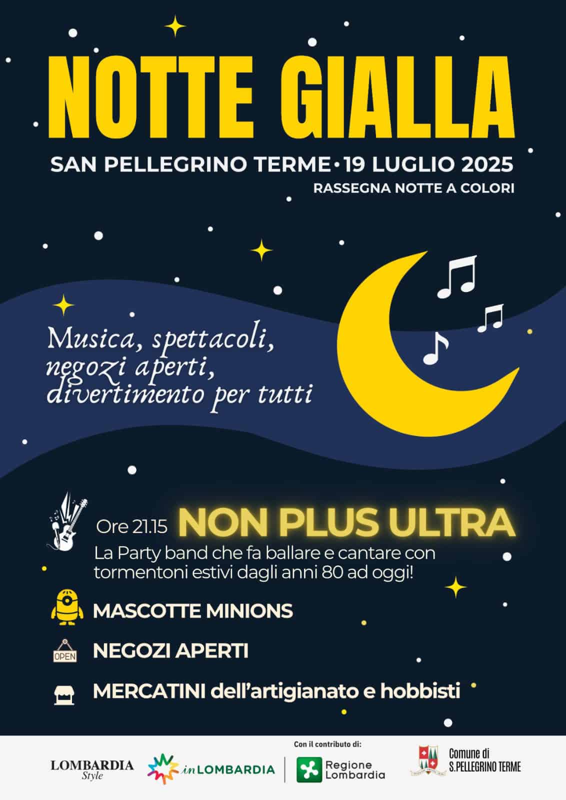 notte gialla - La Voce delle Valli