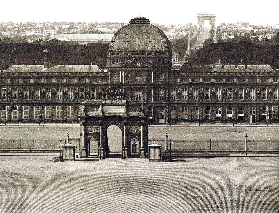 palazzo delle Tuileries 1860 - La Voce delle Valli