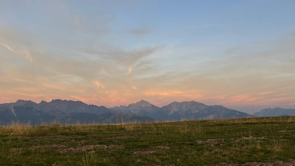 tramonto piani avaro - La Voce delle Valli