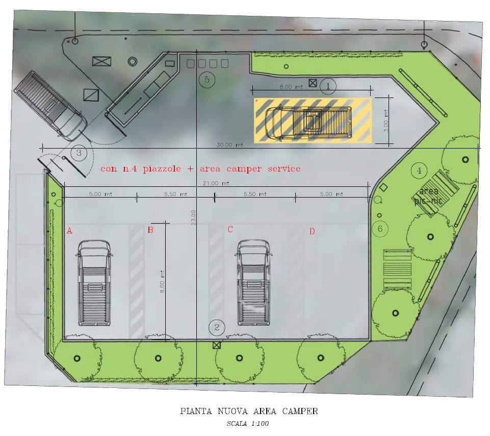 progetto area camper berbenno 2 - La Voce delle Valli