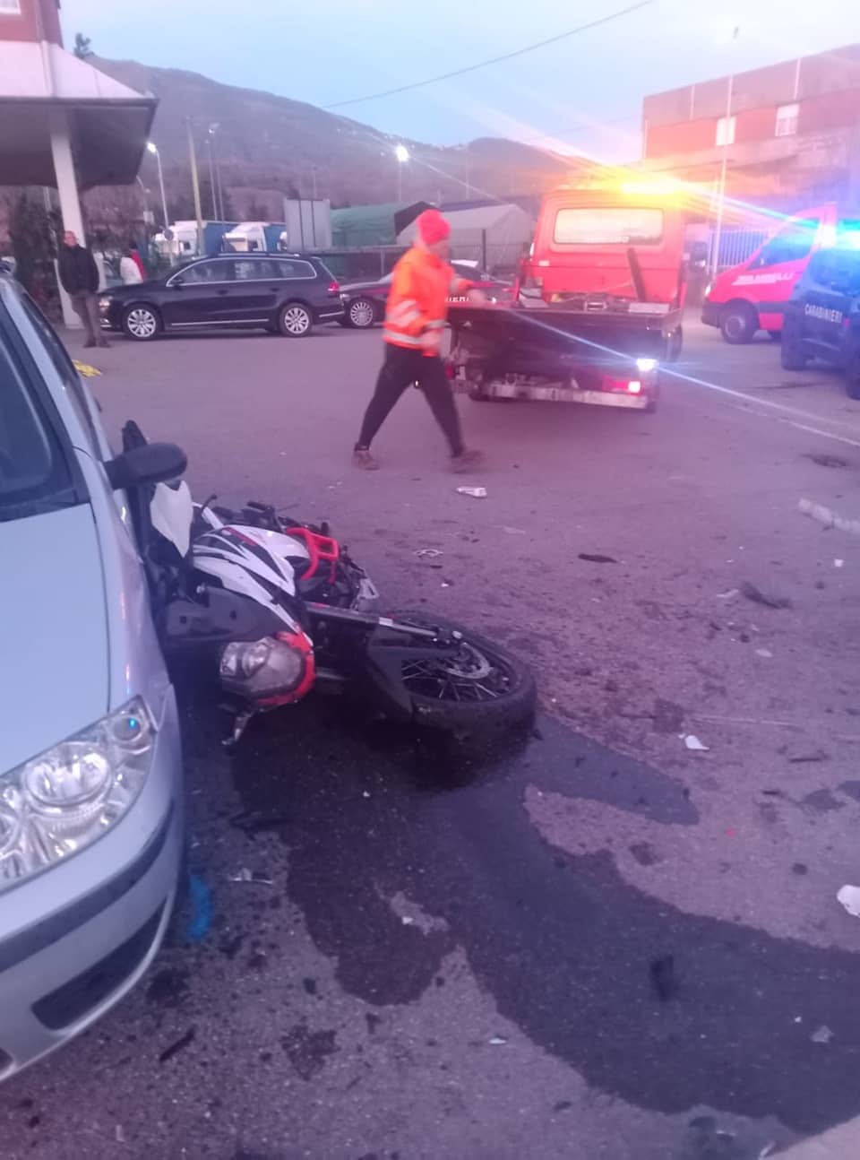 moto incidente - La Voce delle Valli