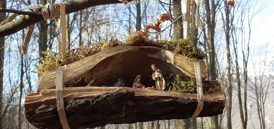 presepe 3 faggi - La Voce delle Valli