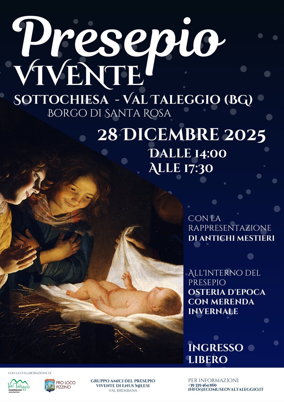 presepe vivente pizzino - La Voce delle Valli