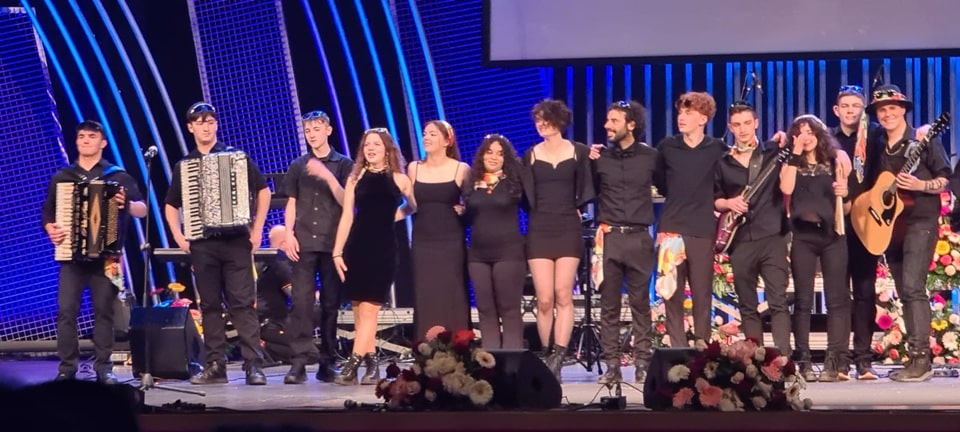 band sul palco - La Voce delle Valli