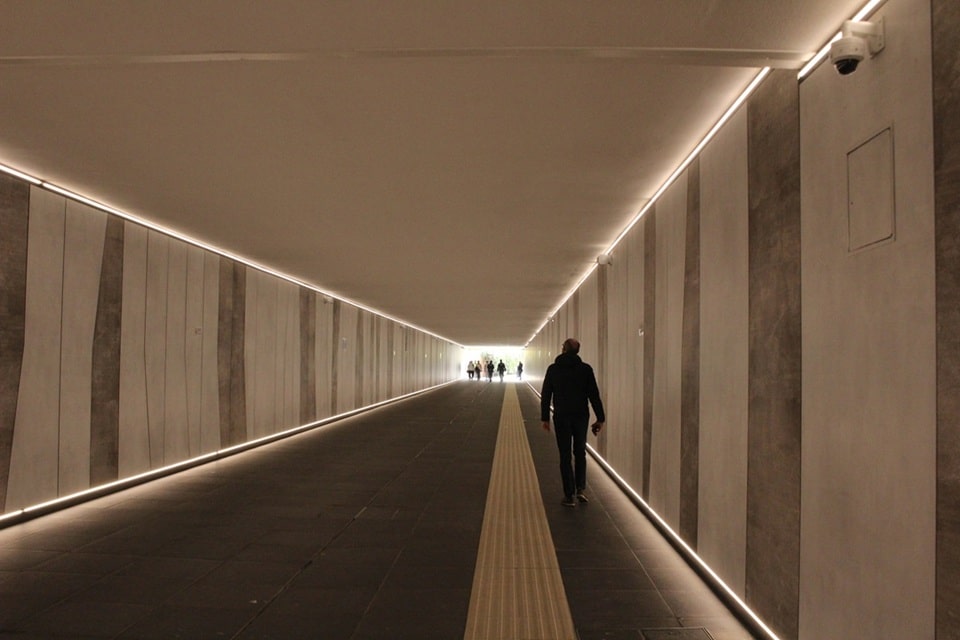 sottopasso stazione - La Voce delle Valli