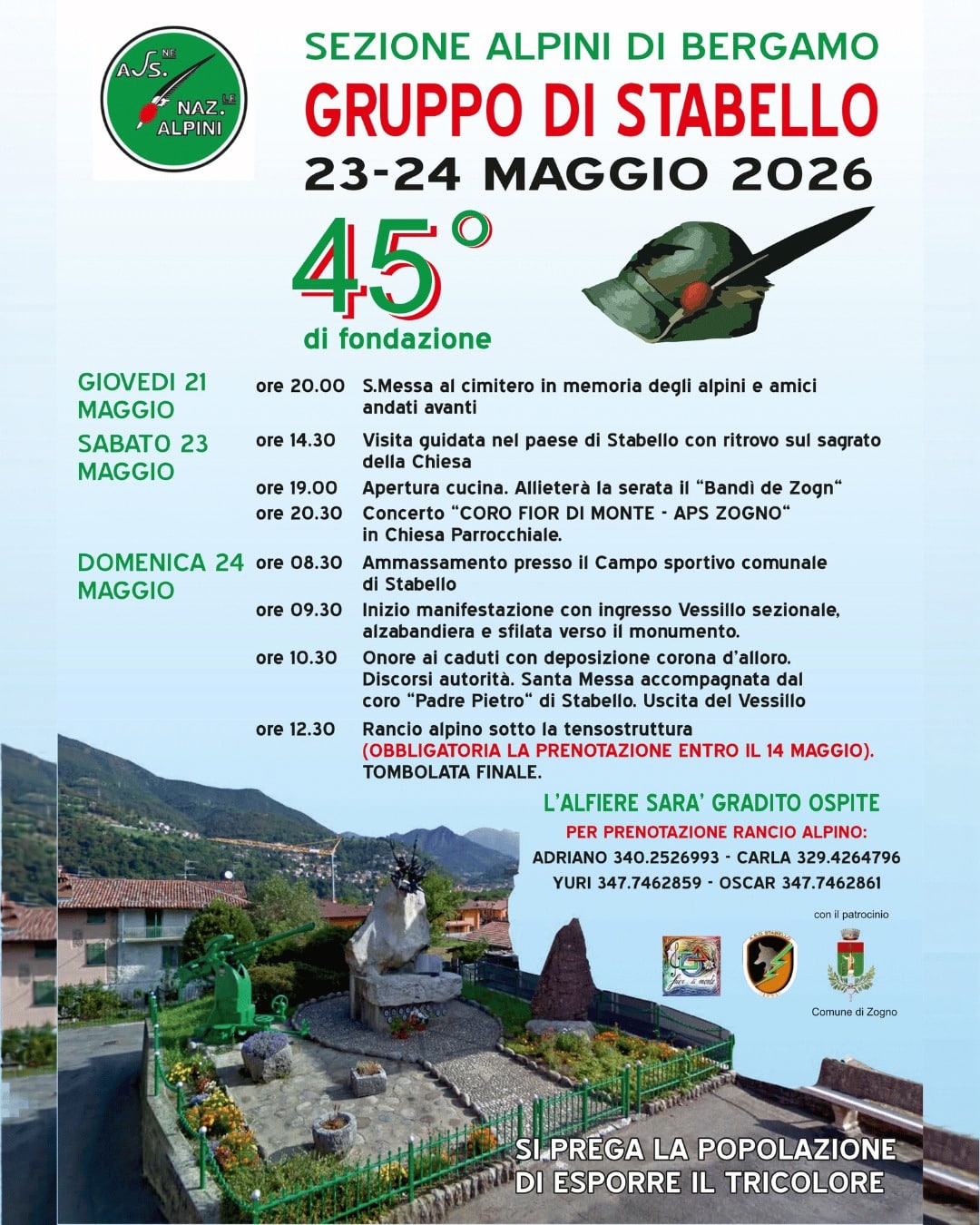 festa alpini stabello 45 - La Voce delle Valli