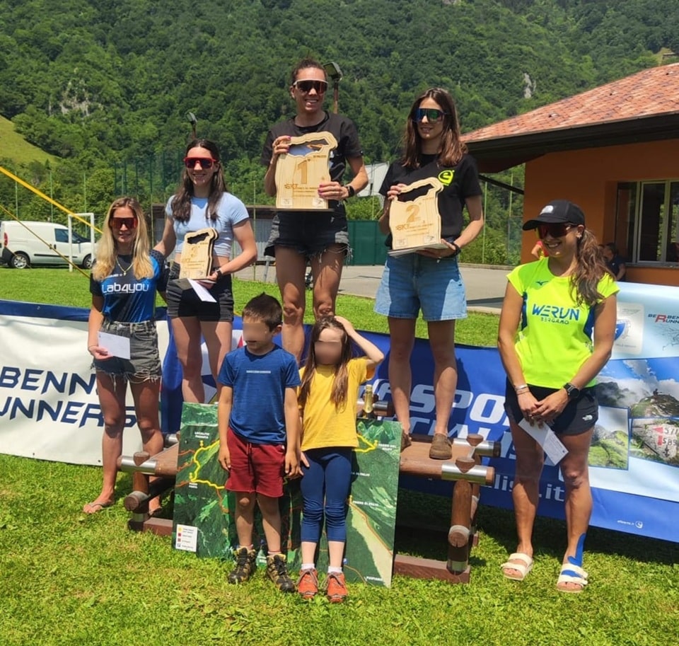 podio femminile skyrace2 - La Voce delle Valli