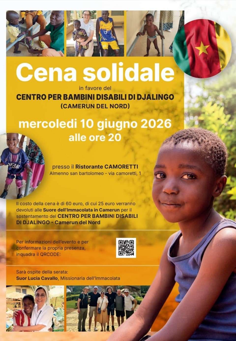 cena solidale - La Voce delle Valli
