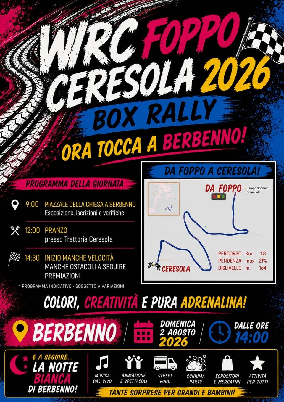 box rally ceresola - La Voce delle Valli