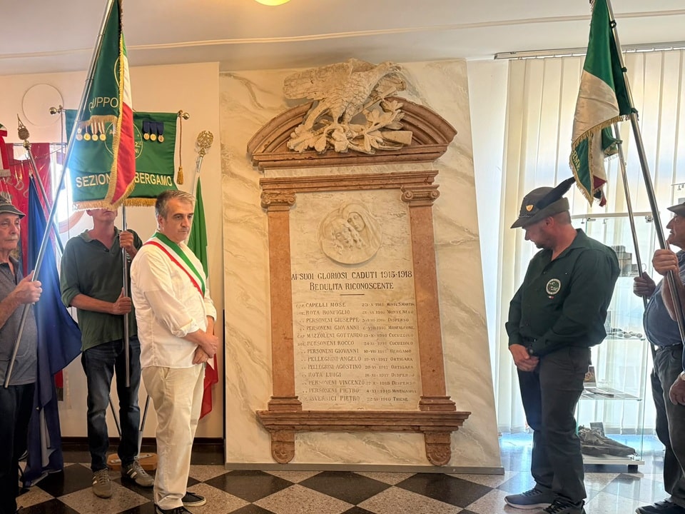 monumento caduti bedulita - La Voce delle Valli