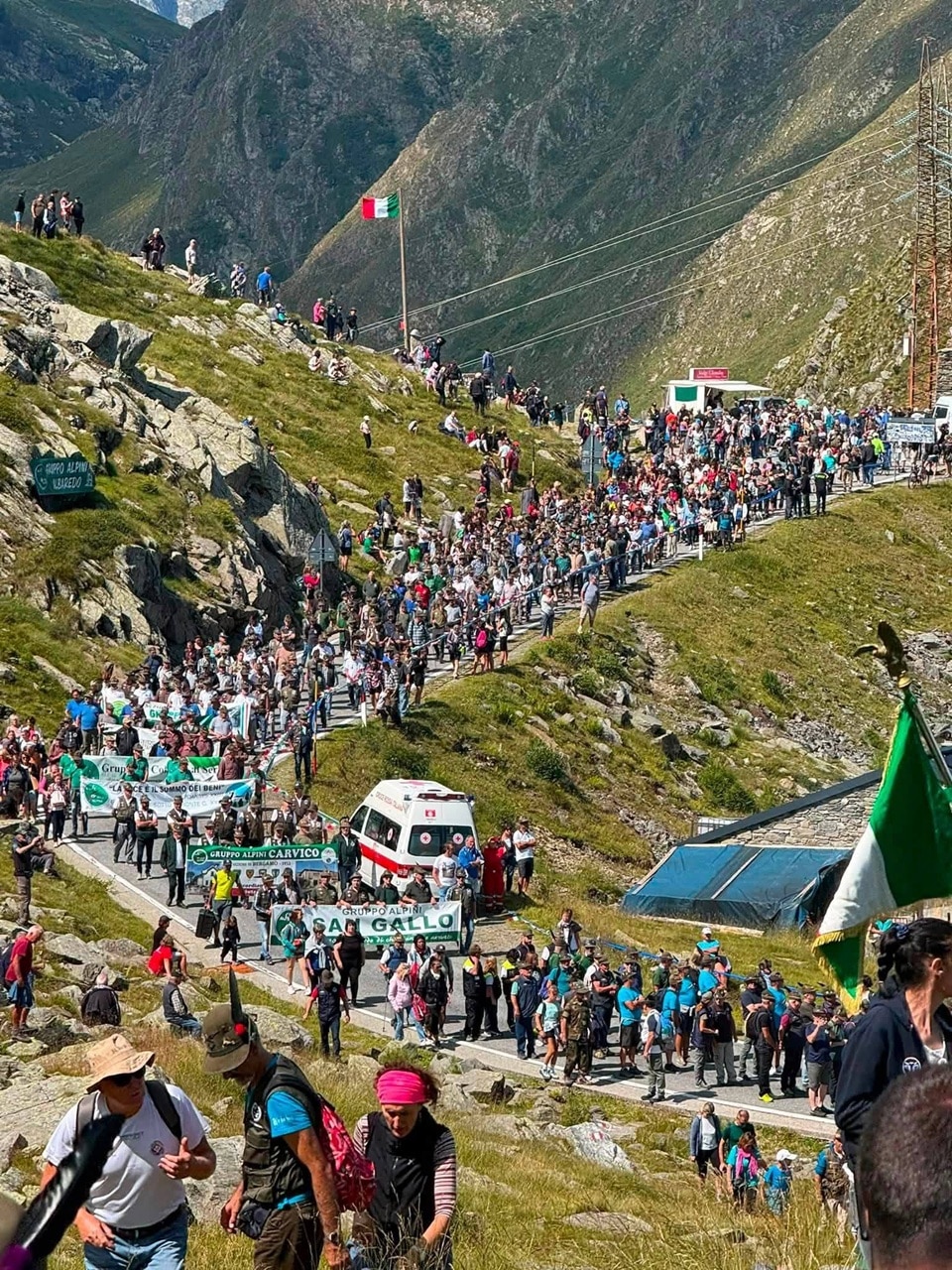 raduno alpino passo san marco - La Voce delle Valli