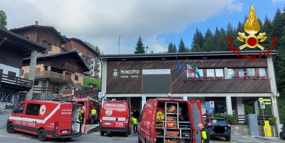 vigili del fuoco foppolo1 - La Voce delle Valli
