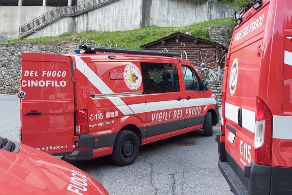vigilil del fuoco foppolo2 - La Voce delle Valli