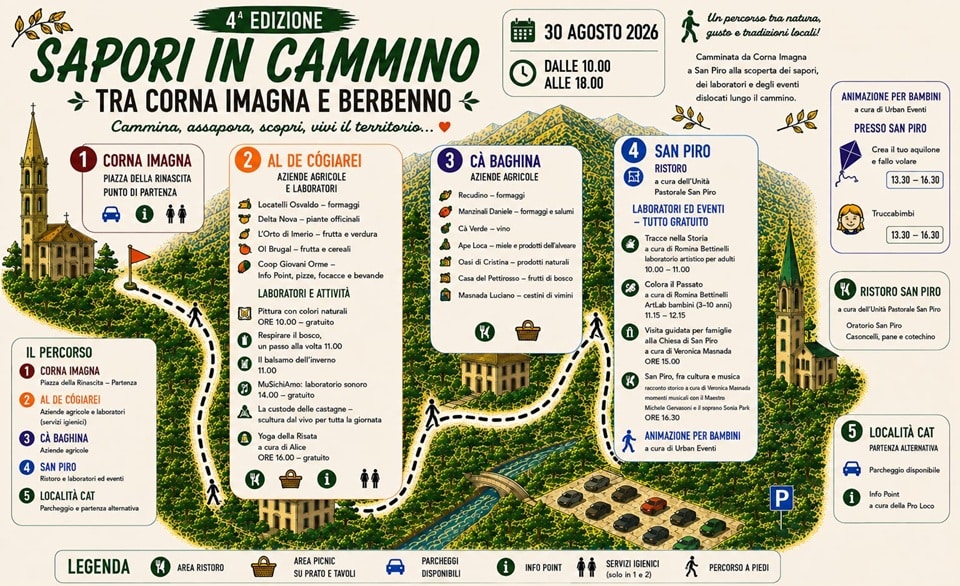 sapori in cammino - La Voce delle Valli