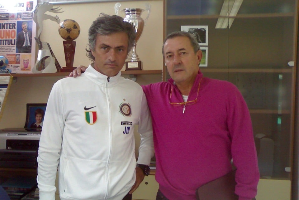 adelio moro con mourinho - La Voce delle Valli