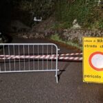 Frana a Berbenno, strada ancora chiusa: oggi il sopralluogo dei tecnici regionali