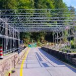 Roncobello, all'ultima fase i lavori al ponte: chiusura al traffico sei ore al giorno